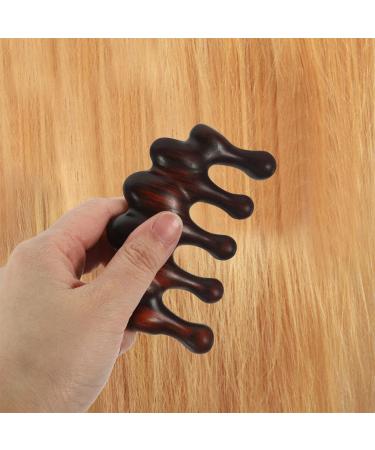 Buy Healvian Handheld Head Massage Comb - 2 Pieces Natural Wood Sandalwood Hair Growth Comb for Women - No Static B tzahn-Haarkamm - Buy Online on GoSupps.com