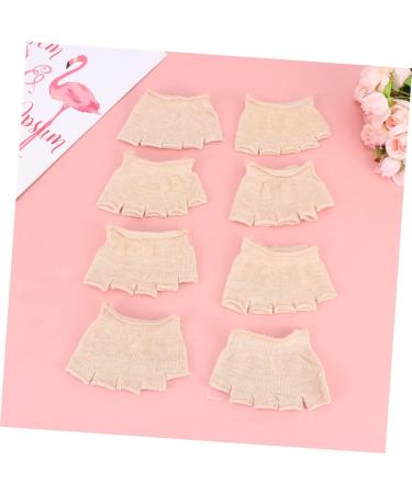 Healvian 12 Pairs Five Toe Peep Toe Half Socks | Cotton No Show Socks for Comfort & Style - International Shipping Available - Buy Online on GoSupps.com