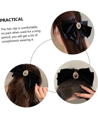 ibasenice Bowknot Pearl Hair Hairpins Hair for Women Hair Accessories for Women Goody Hair Clips for Women Hair Barrette Hair Decoration Hair Pin Girl Heart Miss Cloth South - Buy Online on GoSupps.com