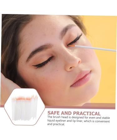 Beavorty 200 Pcs Disposable Eyeliner Brush Facial Tool Detail Beauty Tools Girl Smudge Brush Eyes Nylon White 8.5x0.3cmx2pcs Whitex2pcs - Buy Online on GoSupps.com