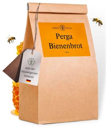 Nordbienchen 100g Bee Bread Perga - Natural Beekeeping Product Sievers - Rich in Protein Vitamins Mineral - Perga Bee Bread to Eat - Flower Pollen