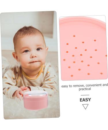 Ipetboom Bo te Houppette Pour Poudre Corporelle B b 2 Pi ces Rose Et Bleu Bo te Herm tique Petit Format Pour Maison Et Voyage - Buy Online on GoSupps.com