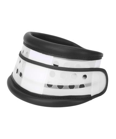 Cervix support adjustable cervical spine fixation cervical spine neck collar neck collar pain relief breathable for men women for patients for older houses for m black