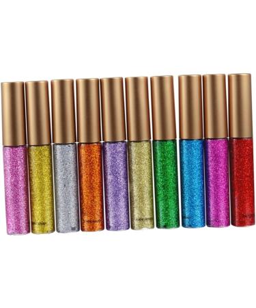 Didiseaon 20 Pcs Metallic Liquid Eyeliner Eyeshadow Shimmery Eyeliner Glitter Eyeliner - Buy Online on GoSupps.com