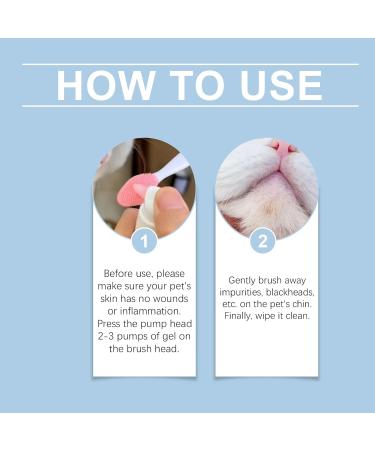 Cat Chin Kit Gently Chin Blackheads with A Cleansing Brush Free Nourishing The Soft and Chin of Cats 30ML White One Size - Buy Online on GoSupps.com