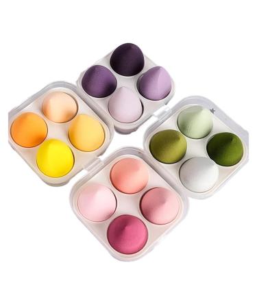 SBTRKT 1/4/8pcs Makeup Sponge Blender Beauty Egg Blow Cosmetic Soft Foundation Sponges Powder Blow Female Make Up Accessories Beauty To (Color : 8pc-green)