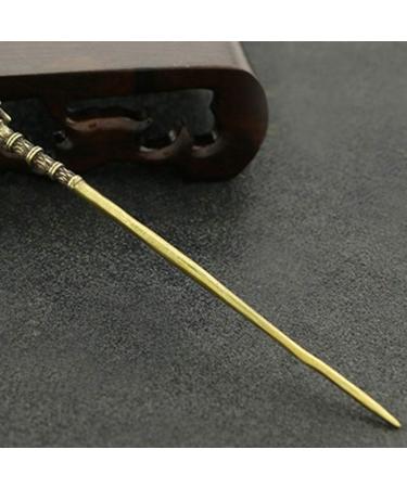 HEALLILY Hair Sticks Vintage Bronze Chinese Retro Hair Chopsticks Dragon Chignon Pin Women Antique Hair Accessories Decorative - Buy Online on GoSupps.com