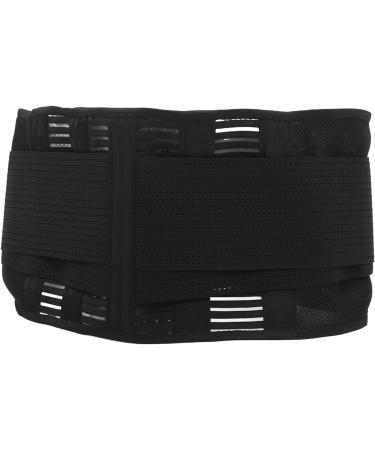 Pssopp Waist Support Belt - Lumbar Support with 4 PVC Straps | Breathable Mesh Waist Protector for Sports - Men s Comfort & Performance - Buy Online on GoSupps.com