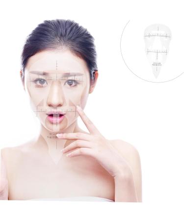 ABOOFAN 2 Pcs Make up Kit Manicure Tools Eyebrow Grooming Stencil Lip Ruler Carved Light Therapy Pen - Buy Online on GoSupps.com