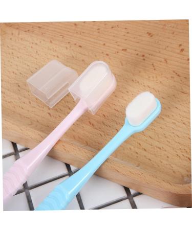 Gatuida Natural Manual Toothbrush Set - 2 Pcs Travel-Friendly Household Dental Floss Brushes - Buy Online on GoSupps.com