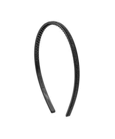 Colors & Beauty Hair tires Women made of plastic black rhinestone |Hairy men |Sporte headband women |Hair band men |Thin hair ripe |Hair clips women |Headband men Strass black