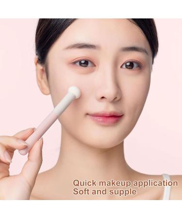 Concealer Makeup Sponge Brush Mini Soft Apply Evenly Elastic Round Head Mushroom Puff Sponge Applicator Puff Sponge Brush Concealer Sponge Brush for Travel - Buy Online on GoSupps.com