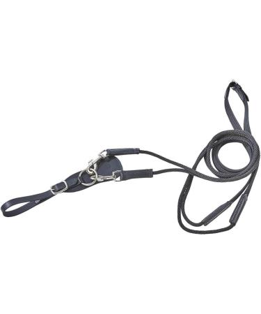 Busse Black Draw Reins - Basic Cord Nickel-Plated Fitting for Warmbloods | International Shipping Available - Buy Online on GoSupps.com