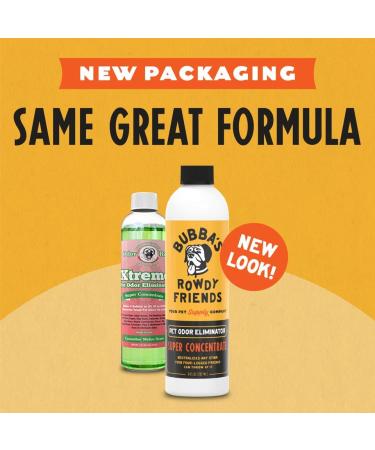 Bubba Pet Odor Eliminator Concentrate - Neutralize Dog & Cat Odor on Furniture and Carpets - Makes 2 Gallons - Buy Online on GoSupps.com