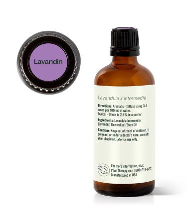 Plant Therapy Lavandin Essential Oil 100 mL (3.3 oz) 100% Pure Undiluted Therapeutic Grade 3.3 Fl Oz (Pack of 1) - Buy Online on GoSupps.com