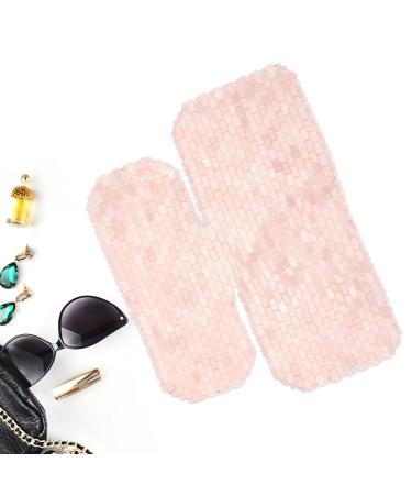 Rose Quartz Neck and Breast Massager | Calming Stress Relief Device | Pink Translucent Health Massager | Perfect Gift for Mother & Girlfriend - Buy Online on GoSupps.com