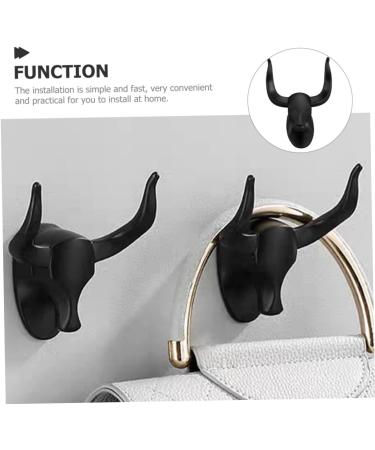 Exceart Clothes Bar - 3 Piece Hat Hooks & Robust Wall Holders | Creative Aluminum Design for Razors & Accessories - Perfect Individual Wall Hooks - Buy Online on GoSupps.com