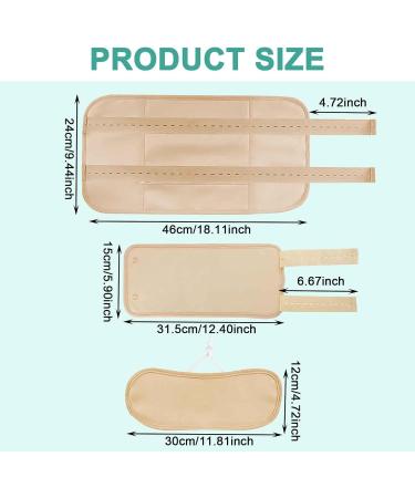 Buy SSKHE 4-Part Reusable Castor Oil Pack for Arthritis & Muscle Pain Relief - Soft Protective Waist Tape & Joint Care - Buy Online on GoSupps.com