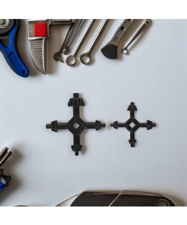 jojofuny Cl Mandrin en Acier Robuste Lot de 2 Tailles Cl pour Mandrin de Perceuse Main Outil Multifonction pour Serrage et Desserrage Usage Professionnel et Domestique - Buy Online on GoSupps.com