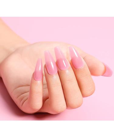 AIMEILI Gel Nail Polish 8 in 1 Builder Base Sheer Color Long Lasting UV LED Soak Off Manicure Pedicure - 10ml (Pack of 1) - Buy Online on GoSupps.com