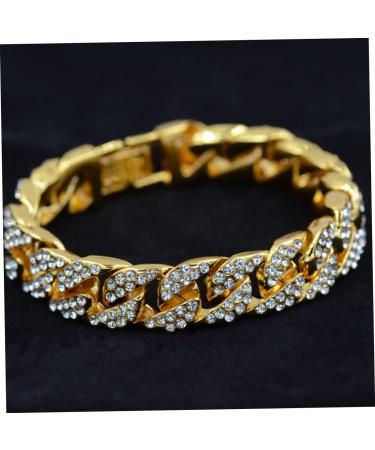 TENDYCOCO Father's Day Gift Bracelet for Male Fashion Jewelry Men Hand Decoration Resin Bracelet Man Gift Punk - Buy Online on GoSupps.com