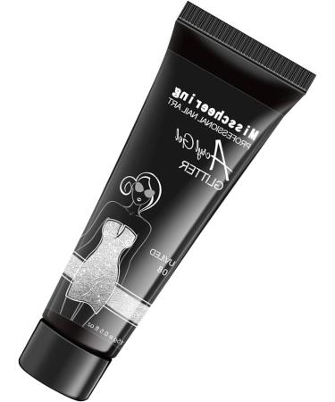 Extension Nail Gel - 15ml LED Hard Gels Builder Glitter Nail Extension Gel Nail Strengthen Nail Glue Gel Art Manicure Easy at Home Nanyaciv 08 - Buy Online on GoSupps.com