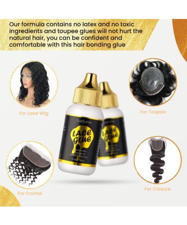 Lace Wig Glue 38ml - Strong Hold & Waterproof Adhesive for Wigs - Buy Online on GoSupps.com