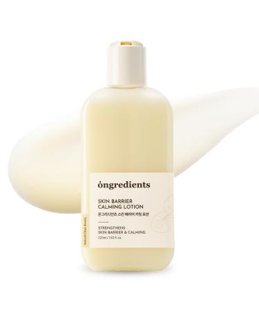 ONGREDIENTS Skin Barrier Calming Lotion | Lightweight Moisturizer for Dry Sensitive Skin | Centella 9-Peptide Complex Glucose Soothing Calming Hydrating | Vegan Korean skincare (7.43 fl Oz) 7.43 Ounce (Pack of 1)
