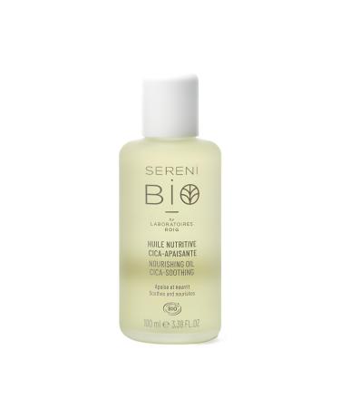 Sereni Bio Nutritive Oil Centella Asiatica - Professional Face Care Certified Organic Vegan and Fair Trade - Soothes and Nourishes - Moisturizing Oil for Ultra Sensitive Hair Skin - 100 ml