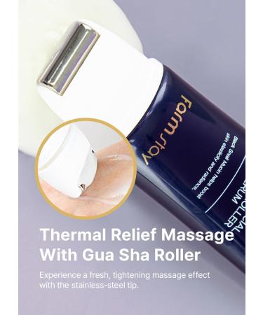 Farmstay Black Snail & Peptide 9 Perfect Facial & Neck Roller Serum Firming & Lifting, Deep Hydration & Skin Elasticity, Snail Mucin & 9 Peptides for Youthful Glow & Smooth Skin, 100ml - Buy Online on GoSupps.com