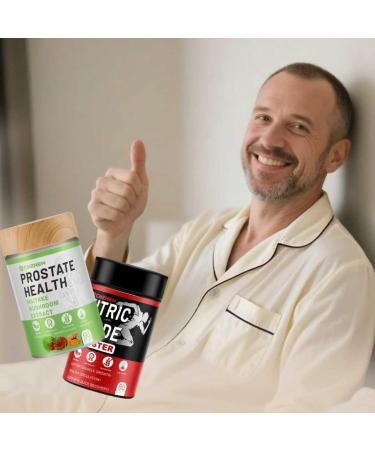 Prostate Health Support Supplement Saw Palmetto Turmeric L-Arginine L-Citrulline 180 Capsule Combo (1) - Buy Online on GoSupps.com