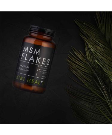  KIKI HEALTH MSM Flakes 900 mg - 100 vcaps - Buy Online on GoSupps.com