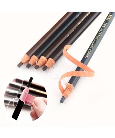 5-Piece Set Peel-Off Eyebrow Pencil | Long-Lasting Eye Brow Pen in 5 Colors | Makeup Cosmetic - Buy Online on GoSupps.com