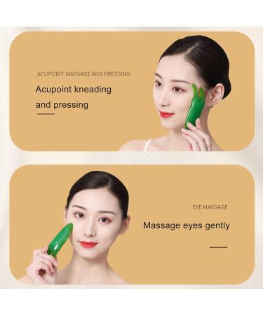 Anggrek Nose Massage Device - Gua Sha Tool for High Bridge & Jawline Reduction Green | Relieve Swelling & Enhance Contours - Buy Online on GoSupps.com