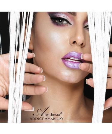 Anesthesia Colored Contact Lenses Addict Amarillo -6.50 | Monthly Gray & Light Brown Lenses for Dark Eyes | Natural Look | International Shipping - Buy Online on GoSupps.com