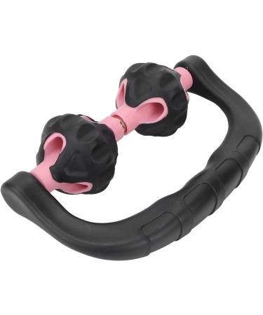 Verdant Touch Trigger Point Roller - Handheld Deep Tissue Massager for Muscle Relief & Pain Relief - Pink - Ideal for Body & Leg - Buy Online on GoSupps.com
