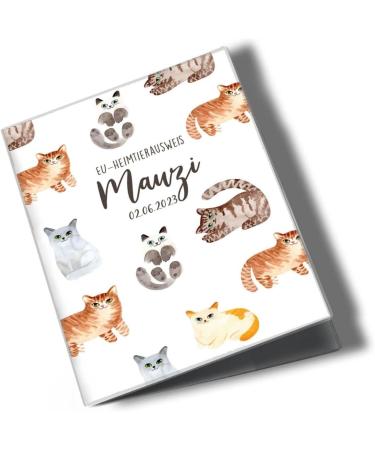 Personalized Wilhelm Fell Case for EU Pet ID Card | Custom Name & Birthdate | Perfect Gift for Pet Owners | Protective Cover for Pet ID (Mauzi) - Buy Online on GoSupps.com