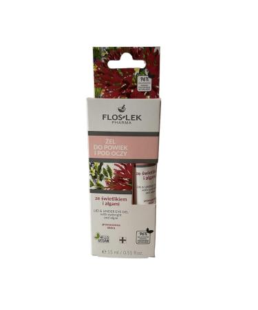 Flos Lek Gel with eyebrow and algae eyelids and under the eyes 15 ml