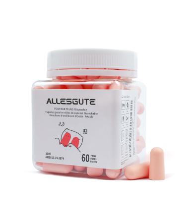 Ear Plugs for Sleeping Noise Cancelling- Hearing Protection in Soft PU Foam Pink