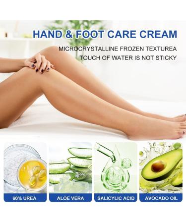 Cr me pour les Pieds Secs et Fissur s 40g Cr me Pieds R paratrice Hydratante Hydratante et Nourrissante Soin R parateur Anti-Fissures pour Pieds Tr s Secs et Ab m s avec Aloe Vera - Buy Online on GoSupps.com