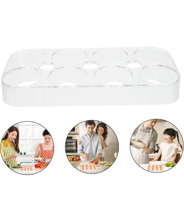 GLEAVI 3pcs Egg Storage Box Mustard Shelf Space Saving Egg Storage Refrigerator Egg Tray Household Egg Box Assorted Colorx3pcs 17.5x8.5x2cmx3pcs - Buy Online on GoSupps.com