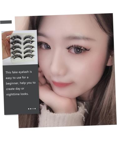 Beatifufu 5 Pairs Diamond Eyelashes Realistic Eyelash Colored Eyelashes Rhinestone Eyelashes Long Fake Lash False Eyelashes False Lash Extensions Women Eyelash Artificial Lashes Gems Eyelash - Buy Online on GoSupps.com