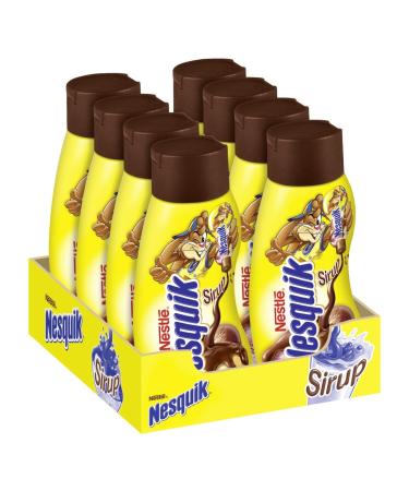 Nesquik Schoko Sirup - 5-Pack (300ml) | Perfect Topping for Drinks & Desserts | Delicious Drinking Chocolate - Buy Online on GoSupps.com
