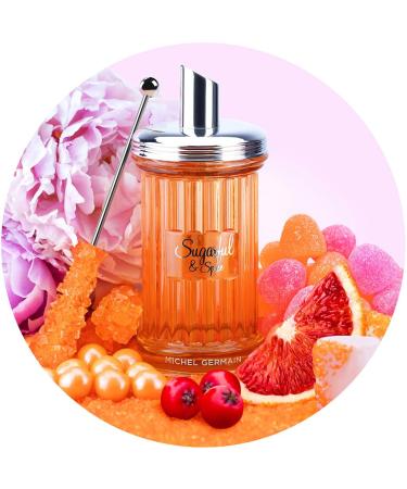 Michel Germain Sugarful & Spice Eau de Parfum Spray Women's Fragrance Top Notes of Sparkling Blood Orange Pink Peony Flirty & Playful Gift for Her 4.6 Fl Oz (Pack of 1) - Buy Online on GoSupps.com