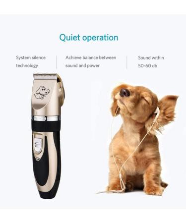 I-live Electric Pet Grooming Clippers Rechargeable Cordless Pet Fur Grooming Trimmer Kit set Low Noise Low Vibration Professional Pet Dogs and Cats Grooming Trimmer Kit - Buy Online on GoSupps.com