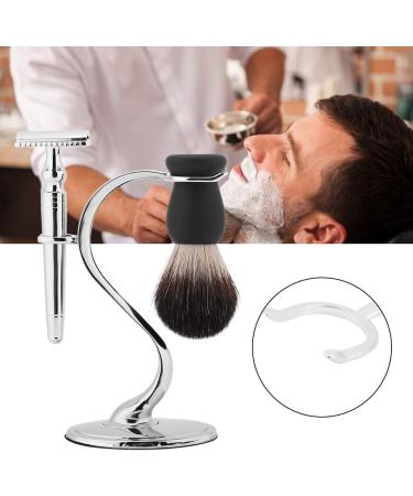 Demeras Metal Shaving Brush Stand - 17x10x10 cm | Ideal for Men Salon Home & Travel - Buy Online on GoSupps.com