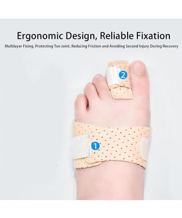 Adjustable Hammer Toe Corrector with Aluminum Bar - Recovery & Alignment Support - Buy Online on GoSupps.com