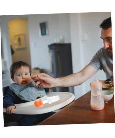 Buy Abaodam 2ST Medicine Feeder & Drink Container for Babies - Silicone Pump Pacifier Donor Scales & Feeding Dispenser for Toddler Juice & Water - Buy Online on GoSupps.com