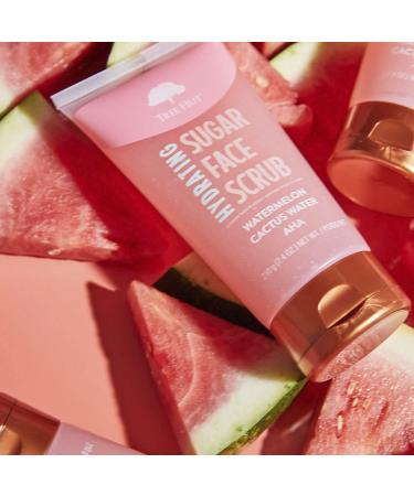 Watermelon & Cactus Hydrating Face Scrub - Refreshing Exfoliation for Soft Skin - Buy Online on GoSupps.com
