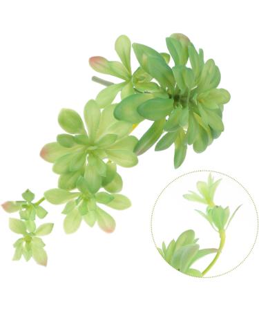 Zerodeko 2 Pcs Simulation Plant Succulent Outdoor Small Greenery Decor Artificial Succulents Photo Mini Decor Plants Wedding Scene Layout Prop Plastic Child Christmas The Flowers Greenx2pcs 29x18cmx2pcs - Buy Online on GoSupps.com